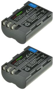 Chilipower EN-EL3E accu voor Nikon - 1800mAh - 2-Pack