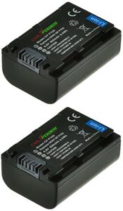 Chilipower NP-FV50 / NP-FV40 accu voor Sony - 950mAh - 2-Pack