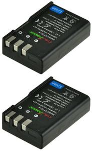 Chilipower EN-EL9 accu voor Nikon - 1300mAh - 2-Pack