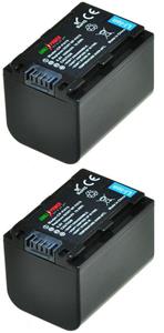 Chilipower NP-FH70 / NP-FH60 accu voor Sony - 1600mAh - 2-Pack