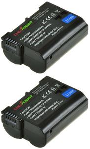 Chilipower EN-EL15 accu voor Nikon - 1750mAh - 2-Pack