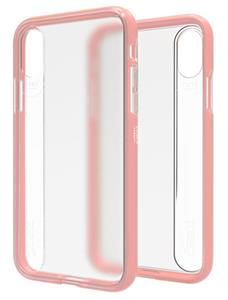 Gear4 iPhone X/Xs Hoesje - Windsor Harde Back Case Rosé Goud