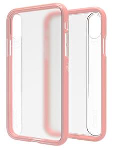 Gear4 iPhone X/Xs Hoesje - Windsor Harde Back Case Rosé Goud