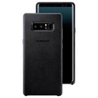 Samsung Galaxy Note 8 Alcantara Cover Zwart