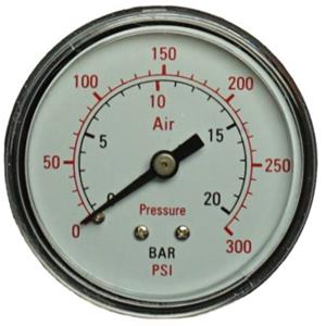 AeroTEC Manometer Anschluss (Manometer): Rückseite Außengewinde 1/4  1St.