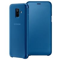 Wallet Cover Booklet Galaxy A6 (2018) Blau