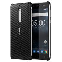 Nokia Carbon Fiber Design Case CC-803 Hoes Zwart