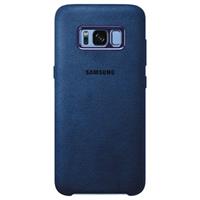 Samsung Alcantara Cover Galaxy S8+ - Blauw voor Samsung Galaxy S8+ SM-955F