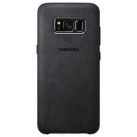 Samsung Alcantara Cover Galaxy S8+ - Zwart voor Samsung Galaxy S8+ SM-955F