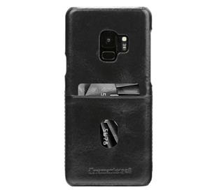 Samsung Galaxy S9 dbramante1928 Tune CC Leder Cover - Zwart