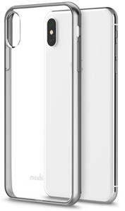 Moshi Vitros iPhone XS Max Bumper Cover - Zilver / Doorzichtig