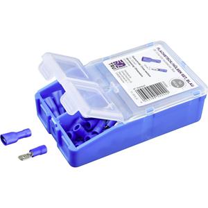 trucomponents TRU COMPONENTS Quetschverbinder-Sortiment 1.50mm² 2.50mm² Blau 140St.