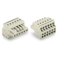 Wago Buchsengehäuse-Kabel 721 Polzahl Gesamt 12 Rastermaß: 5mm 25St.