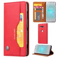 Card Set Serie Sony Xperia XZ2 Compact Wallet Case - Rood
