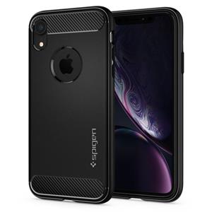 iPhone XR Rugged Armor Case Matt Black