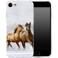 B2Ctelecom Apple iPhone 7 | 8 Uniek TPU Hoesje Paarden