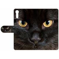 Sony Xperia XZ Uniek Design Hoesje Zwarte Kat