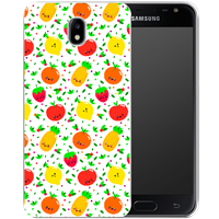 Samsung Galaxy J7 2017 Uniek TPU Hoesje Fruit en Groente