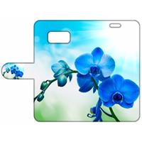 B2Ctelecom Samsung Galaxy S8 Plus Uniek Hoesje Blauwe Orchideeën
