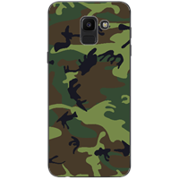 B2Ctelecom Samsung Galaxy J6 2018 Uniek Design TPU Hoesje Army