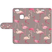 B2Ctelecom Design Hoesje Flamingo's voor de Huawei P10 Lite
