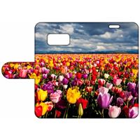 B2Ctelecom Leuk Design Hoesje Tulpen voor de Samsung Galaxy S8