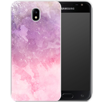B2Ctelecom Samsung Galaxy J7 2017 Uniek TPU Hoesje Waterverf