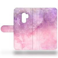 B2Ctelecom Samsung Galaxy S9 Plus Design Hoesje Watercolor Pink