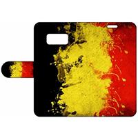 B2Ctelecom Leuk Design Hoesje Belgische Vlag voor de Samsung Galaxy S8