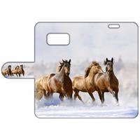 B2Ctelecom Leuk Design Hoesje Paarden voor de Samsung Galaxy S8