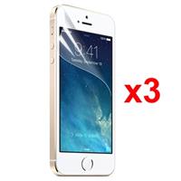 iPhone 5 / 5S / SE Xqisit Displayfolie - 3 St.