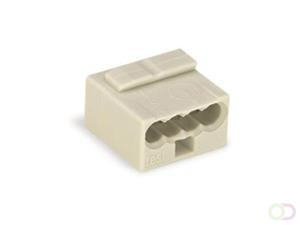 Wago MICRO JUNCTION AND DISTRIBUTION CONNECTORS 4-CONDUCTOR TERMINAL BLOCK,