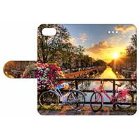 B2Ctelecom Apple iPhone 7 | 8 Uniek Ontworpen Telefoonhoesje Amsterdamse Grachten