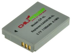 Chilipower NB-5L accu voor Canon - 1100mAh