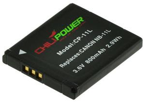 Chilipower NB-11L accu voor Canon - 800mAh