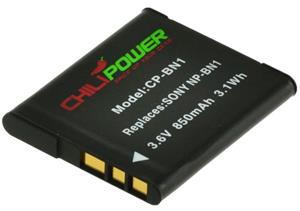 Chilipower NP-BN1 accu voor Sony - 850mAh