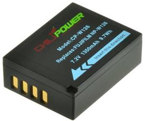 Chilipower NP-W126 accu voor Fujifilm - 1350mAh