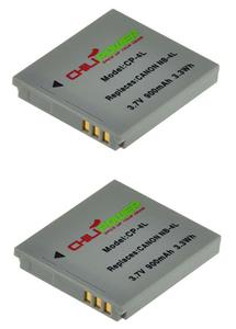 Chilipower NB-4L accu voor Canon - 900mAh - 2-Pack