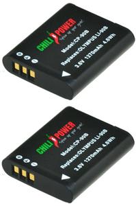 Chilipower Li-90B / Li-92B accu voor Olympus - 1270mAh - 2-Pack