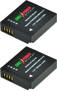 Chilipower DMW-BLH7 accu voor Panasonic - 700mAh - 2-Pack