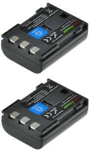 Chilipower NB-2LH / NB-2L accu voor Canon - 900mAh - 2-Pack