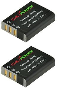 Chilipower NP-95 accu voor Fujifilm - 1900mAh - 2-Pack