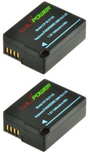 Chilipower DMW-BLC12E accu voor Panasonic - 1300mAh - 2-Pack