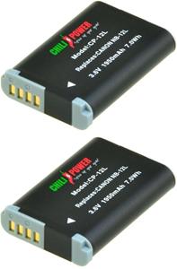 Chilipower NB-12L accu voor Canon - 1950mAh - 2-Pack