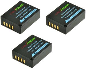 Chilipower NP-W126 accu voor Fujifilm - 1350mAh - 3-Pack