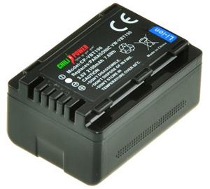 Chilipower VW-VBT190 accu voor Panasonic - 2100mAh