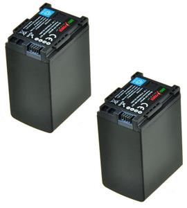 Chilipower BP-827 accu voor Canon - 2700mAh - 2-Pack