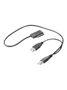 Cablexpert Externe USB naar SATA adapter voor Slim SATA SSD of DVD - 