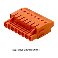 Weidmüller Buchsengehäuse-Kabel BL/SL Polzahl Gesamt 22 Rastermaß: 5.08mm 12St.