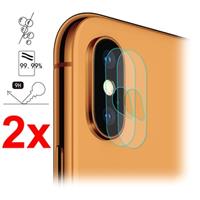 Hat Prince iPhone XS Max Camera Lens Glazen Protector - 2 St.